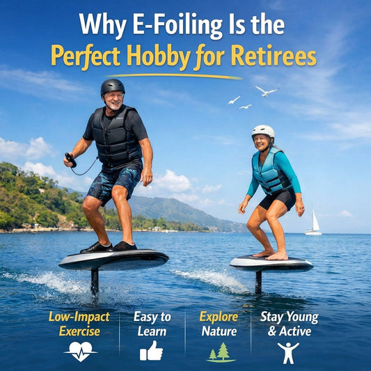 Why E-Foiling Is A Great Hobby for Retirees