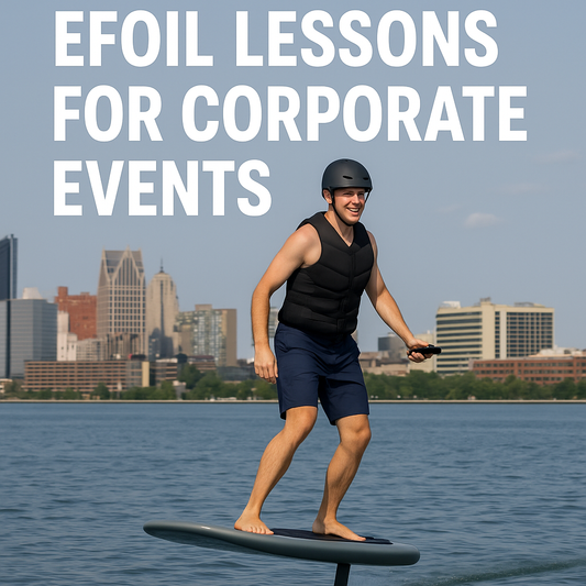 corporate events efoil lessons