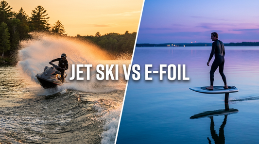 jetski vs efoil