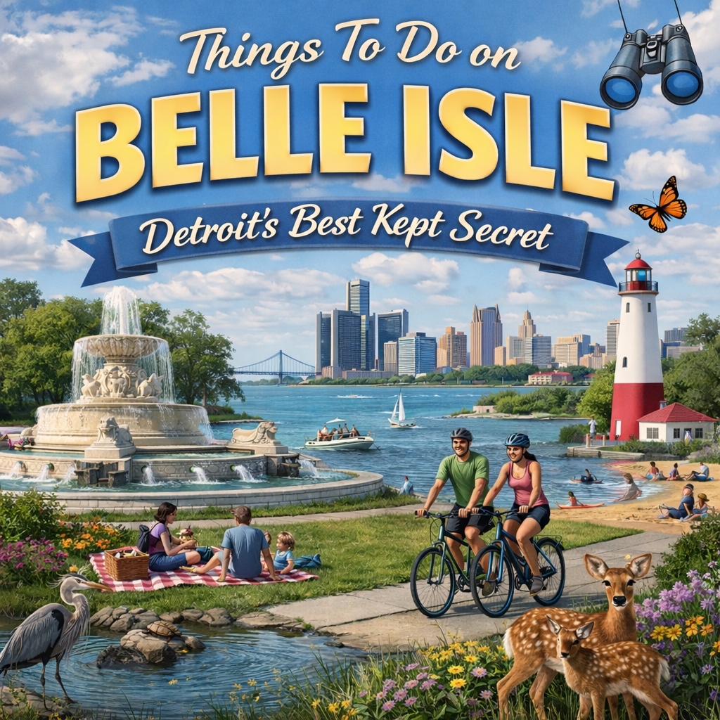 Things To Do on Belle Isle: Detroit's Best Kept Secret Is Right in Your Backyard