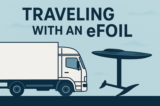 traveling with an efoil