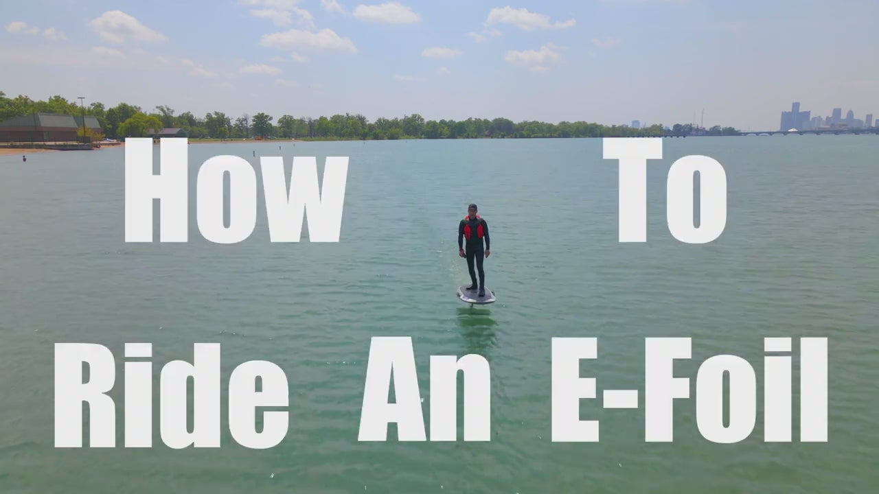 Load video: How to E-Foil